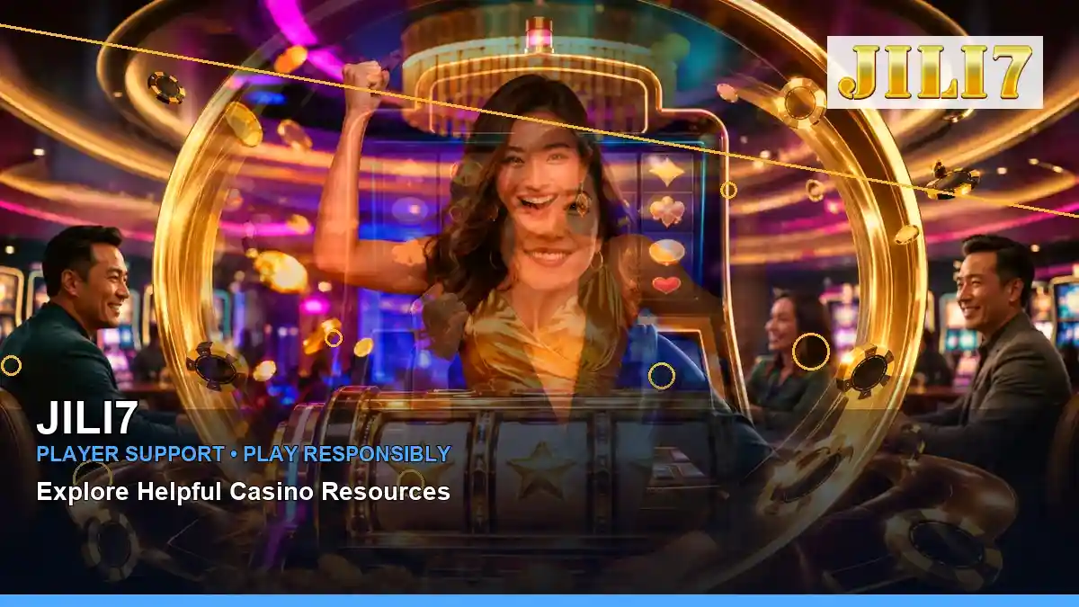 JILI7 centered gold jackpot slot games highlighting mobile-friendly casino play