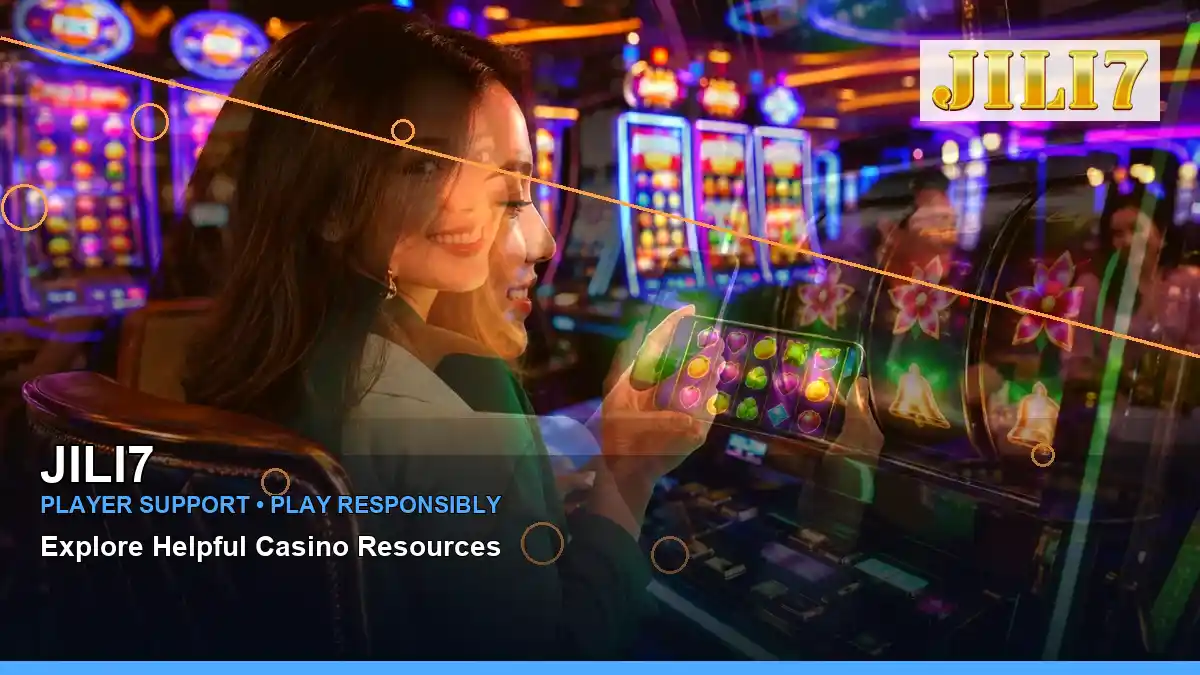 JILI7 layered collage adventure online slot games highlighting mobile-friendly casino play